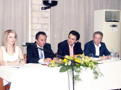 Επίσκεψη του Γ. Κασαπίδη στο νομό Αιτωλ/νίας