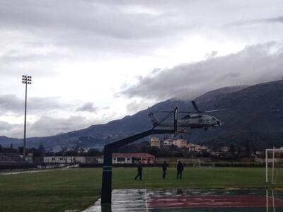 Δυτική Ελλάδα:Η στιγμή που το ελικόπτερο...