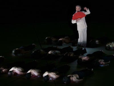Η "Ορέστεια" σε σκηνοθεσία Θ. Τερζόπουλου από το Εθνικό θέατρο στην Αρχαία Ολυμπία Η "Ορέστεια" σε σκηνοθεσία Θ. Τερζόπουλου από το Εθνικό θέατρο στην Αρχαία Ολυμπία