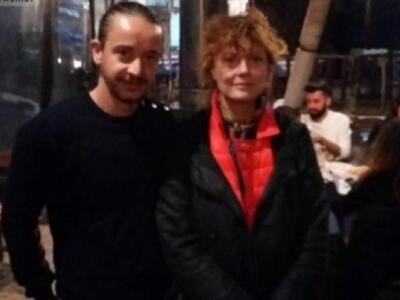 Γνωστή ηθοποιός του Χόλιγουντ στη Λέσβο ...