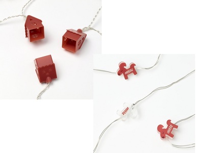 Φωτεινά σπιτάκια και ελαφάκια για διάφορ...