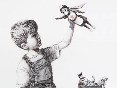 Το νέο έργο του Banksy: Ένα αγόρι επιλέγ...