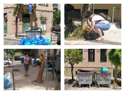 Πάτρα:  Είδαν, αποείδαν και καθάρισαν μό...