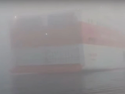Σούδα - Εντυπωσιακό βίντεο με ομίχλη: «Α...