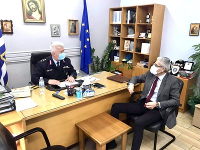 Ο Άγγελος Τσιγκρής στη Διεύθυνση Αστυνομ...