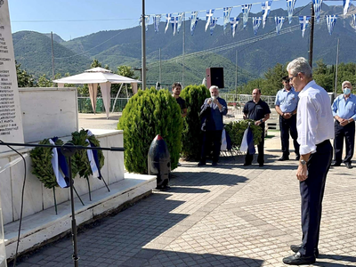 Ο Άγγελος Τσιγκρής στο Τρεχλό Καλαβρύτων...