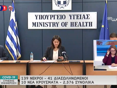 Η συνέντευξη Τύπου Τσιόδρα-Κεραμέως για ...