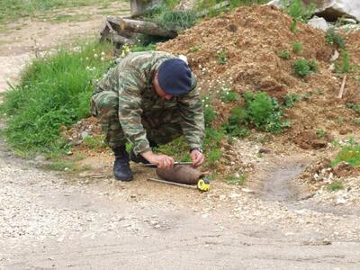 Βρέθηκε βλήμα στη θάλασσα