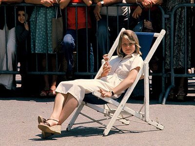 Η Τζόντι Φόστερ πιτσιρίκα, στις Κάννες το 1976.