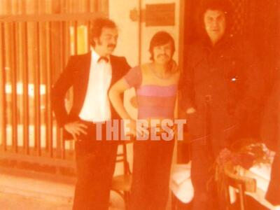 Έξω από το εστιατόριο, ο Θύμιος Παναγιωτ...