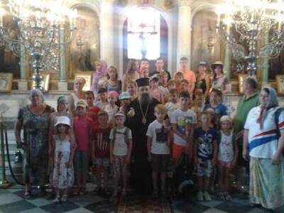 Στην Πάτρα ομάδα παιδιών από τη Ρωσία γι...