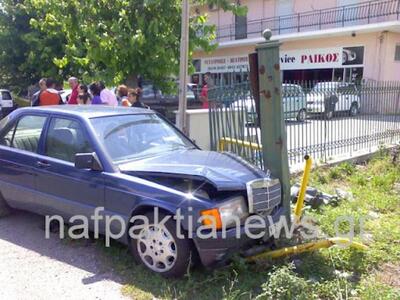 Τροχαίο στο Ξηροπήγαδο Ναυπάκτου - Σε κρ...
