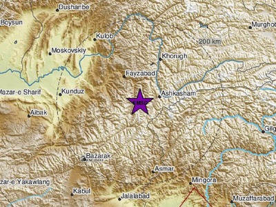 Σεισμός 7,4 Ρίχτερ στο Αφγανιστάν