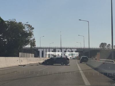 Πάτρα- Ρίο: Τροχαίο στην εθνική οδό- ΒΙΝΤΕΟ 