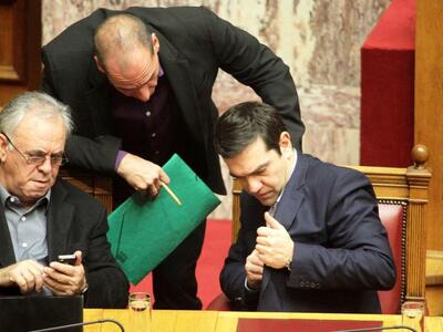 Μαζί Τσίπρας, Δραγασάκης και Βαρουφάκης ...