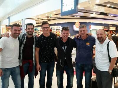 Από την αναχώρηση για Ιαπωνία στο Ελ. Βενιζέλος