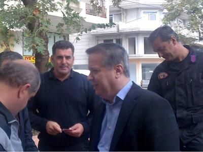 Την Πυροσβεστική υπηρεσία Αγρινίου επισκ...