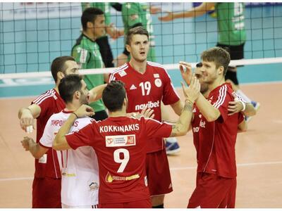 Α1 βόλεϊ: Κυρίαρχος ο Ολυμπιακός στο ντέ...