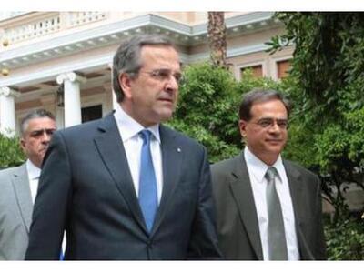 Ολοκληρώθηκε η συνάντηση Σαμαρά-Χαρδούβελη 