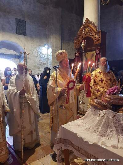 ΔΕΙΤΕ ΦΩΤΟ από τον λαμπρό εορτασμό της Αγίας Μαρίνας στην Πάτρα