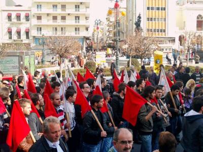 Πάτρα - τώρα: Σε εξέλιξη η συγκέντρωση τ...