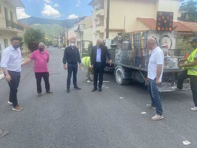 Ο Νεκτάριος Φαρμάκης επισκέφθηκε τα έργα στο οδικό δίκτυο Πατρών – Χαλανδρίτσας – Καλαβρύτων Ο Νεκτάριος Φαρμάκης επισκέφθηκε τα έργα στο οδικό δίκτυο Πατρών – Χαλανδρίτσας – Καλαβρύτων