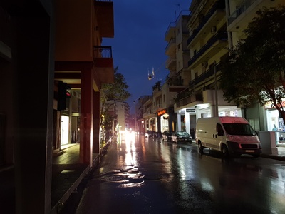 Χωρίς ηλεκτροφωτισμό μεγάλο τμήμα της οδ...