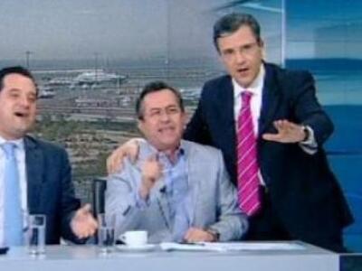 Βγάλανε...μαχαίρια Νικολόπουλος και Γεωρ...