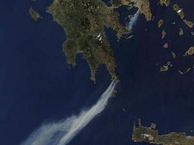 Η Ελλάδα «Καπνίζει»- Δείτε την  θλιβερή ...