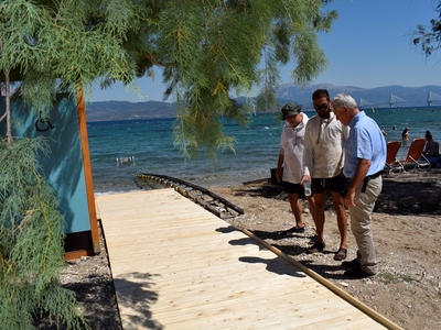 Πάτρα: Τοποθετήθηκε seatrac στην παραλία της πλαζ
