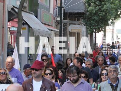 Στους δρόμους και οι εργαζόμενοι της Ηλείας