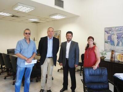 Επίσκεψη του εκπροσώπου του Ολλανδικού Σ...