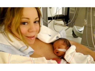 H Mariah Carey για πρώτη φορά τα δίδυμα μωρά της!