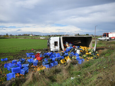 Τροχαίο στην εθνική Λάρισας - Βόλου, νεκ...