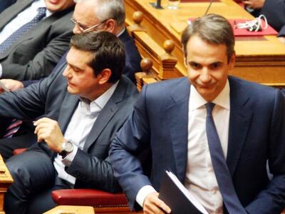 Ξεκάθαρο προβάδισμα της ΝΔ δείχνει η δημ...