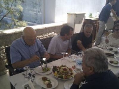 Γεύμα στο Λέχαιο Κορινθίας για τον Αντώνη Σαμαρά