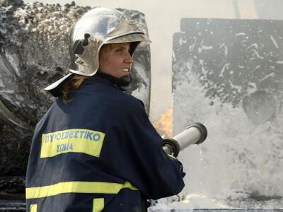 Πάτρα: Φωτιά στην περιοχή του Λυκοχορού 