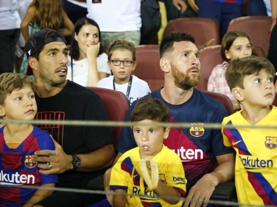 Ο γιος του Μέσι πανηγύρισε το γκολ της Μ...