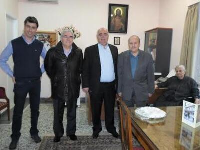 Πάτρα: Την Πρωτοχρονιάτικη πίτα του έκοψ...