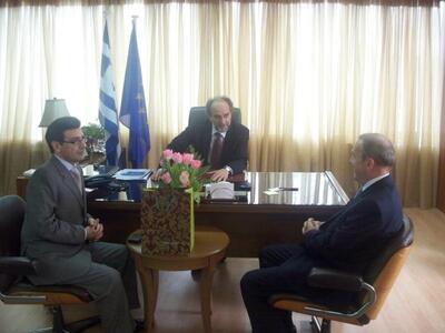Συνάντηση Απ. Κατσιφάρα με το Σλοβάκο πρέσβη