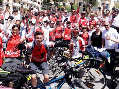 100 Τούρκοι ποδηλάτες στη Μυτιλήνη