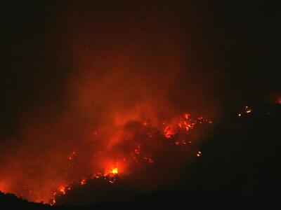 Ηλεία: Μεγάλη πυρκαγιά, με 5 μέτωπα, στα Άγναντα