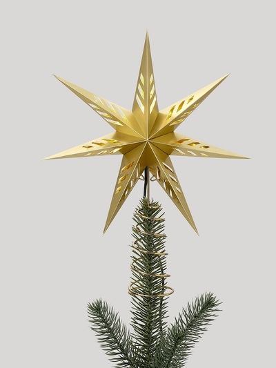 Aστέρι κορυφής δέντρου με ενσωματωμένο φωτισμό LED