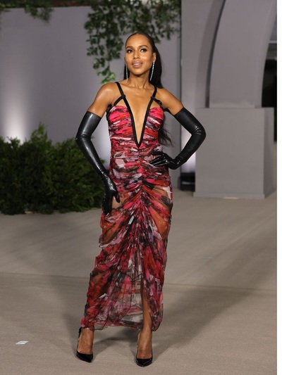 Kέρι Ουάσιγκτον με Prabal Gurung