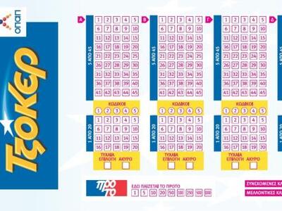 Η κλήρωση του ΤΖΟΚΕΡ