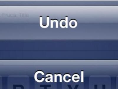 Το ξέρατε ότι το iPhone έχει μυστικό κουμπί undo;