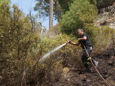 Υπό έλεγχο οι φωτιές σε Κορινθία και Αμαλιάδα
