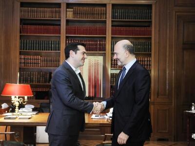 Τσίπρας – Μοσκοβισί: Βρισκόμαστε πολύ κ...