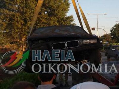 Πύργος: Έπεσε με το αυτοκίνητο σε χαντάκ...