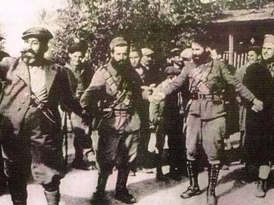 : Τα επινίκια στο Μαυρολιθάρι. Ο Ζέρβας ...